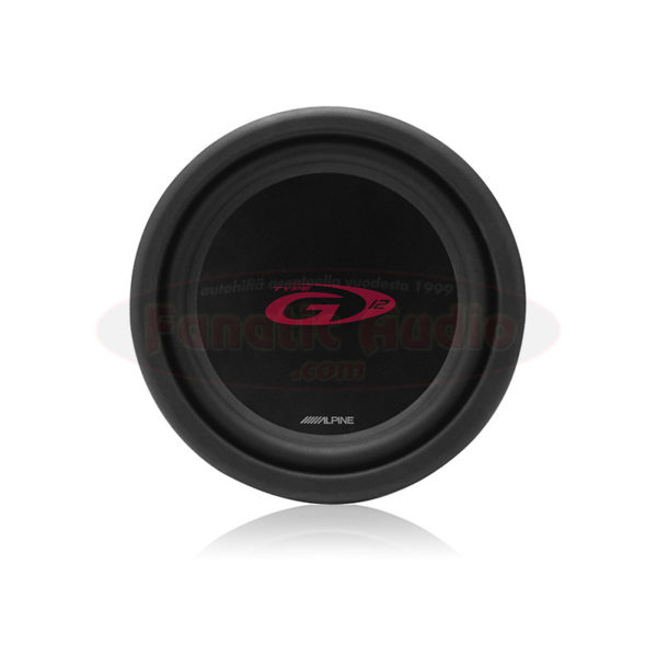 Alpine SWG-1044 subwoofer edestä