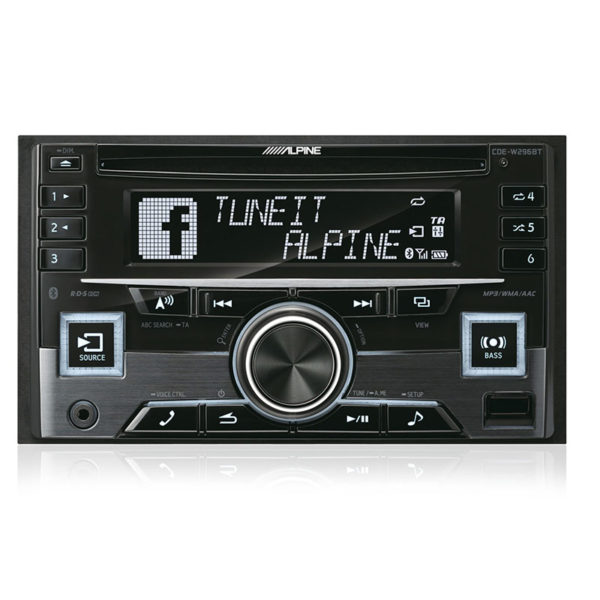 Alpine CDE-W296BT 2DIN soitin