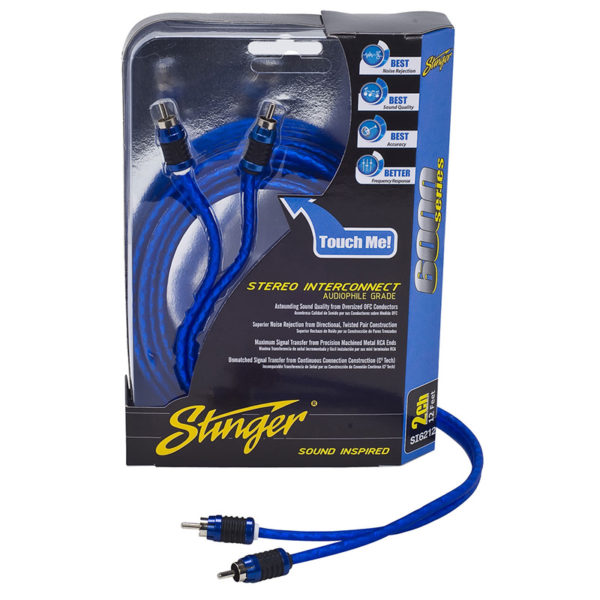 Stinger SI623 RCA-kaapeli.