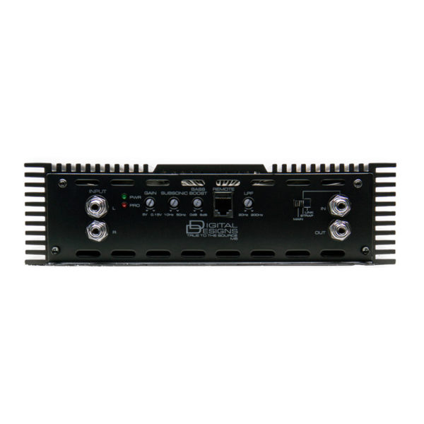 DD Audio M5 monovahvistin.
