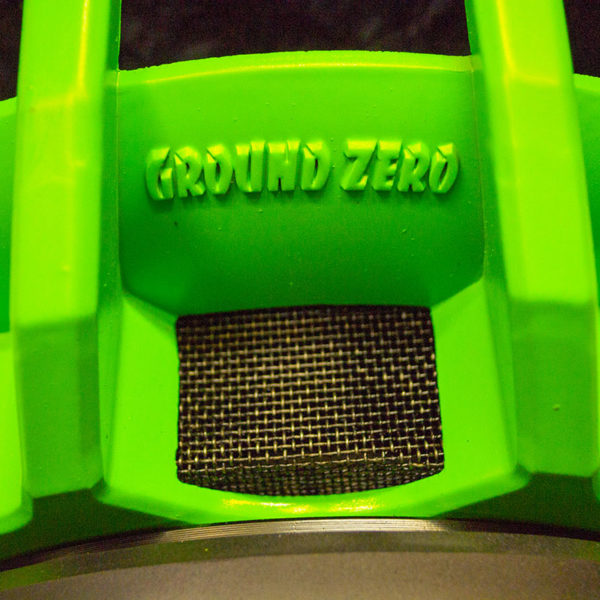 Ground Zero green logo rungossa