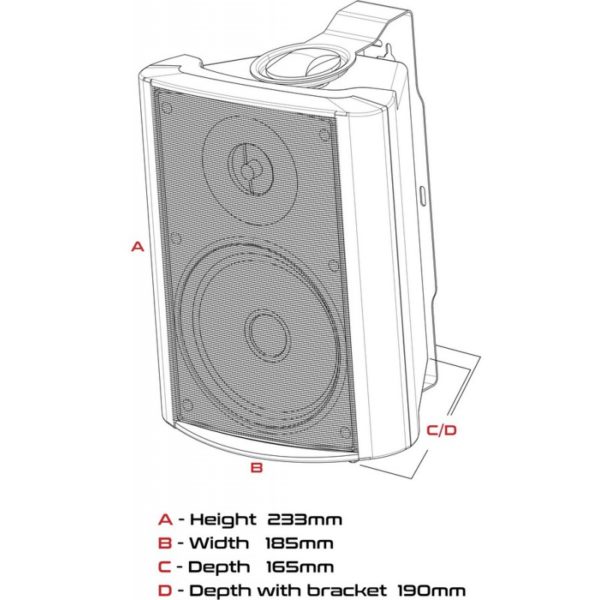 Ai-Sonic OD52 kaiuttimet