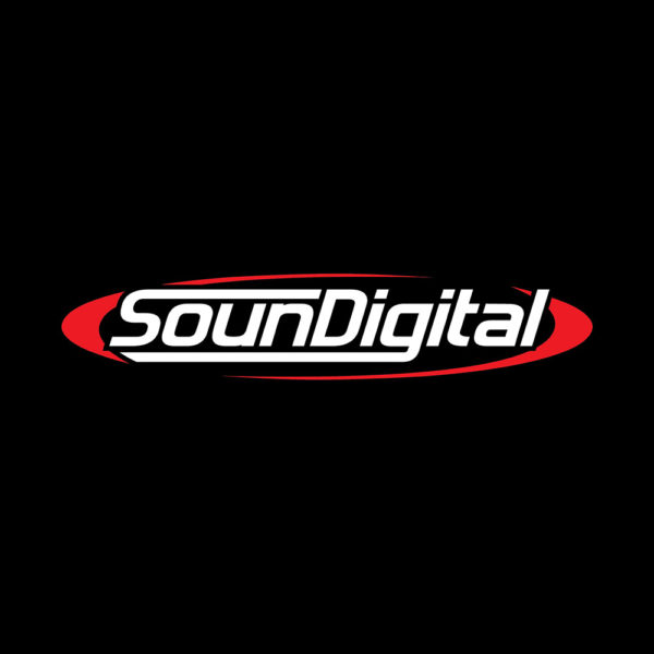 Soundigital tarra | SD70 valkoinen teksti