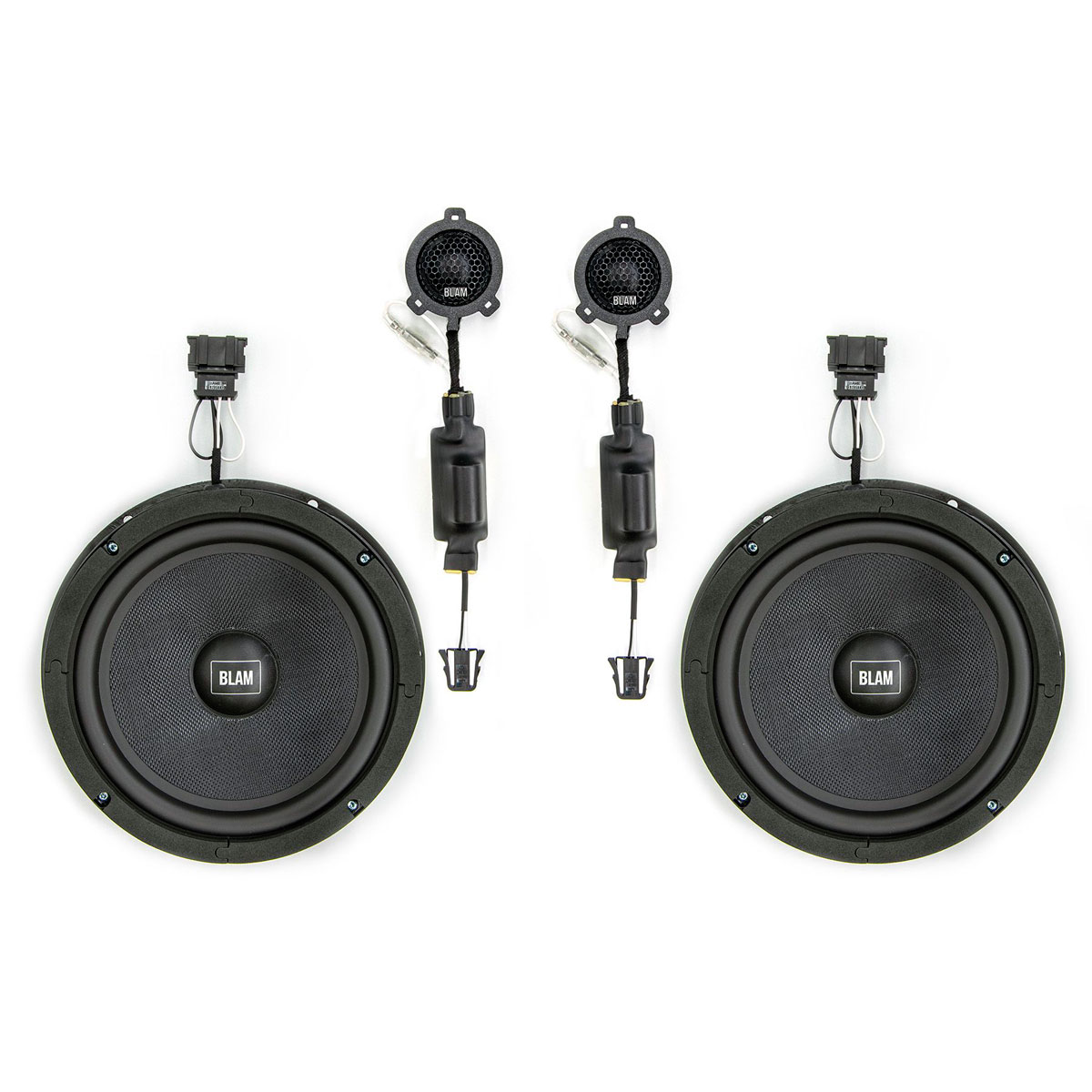 BLAM 200RS-T6 | VW Transporter T6 Plug & Play kaiuttimet
