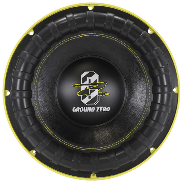 Ground Zero GZNW 12SPL-Xflex subwoofer edestä