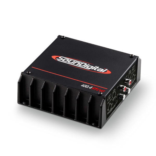 Soundigital SD400.4S EVO 4 kanavainen vahvistin sivusta