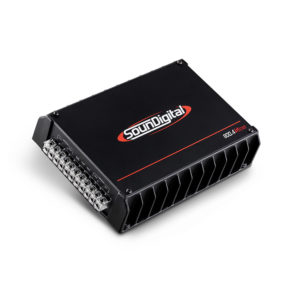 Soundigital SD800.4D EVO2 4ohm 4-kanavainen vahvistin yläviistosta