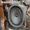 Toyota Avensis T27 ( 2009-2018 ) kaiuttimien vaihto UPDATE