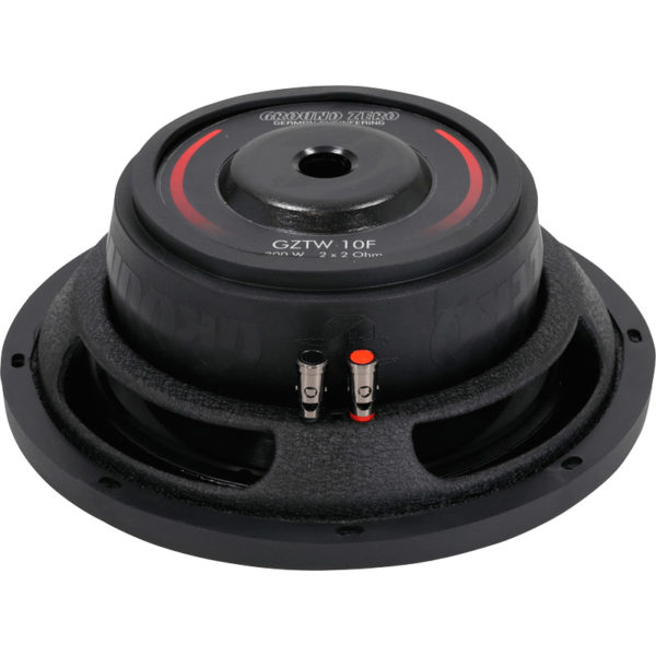 Ground Zero GZTW 10F 10″ subwoofer.