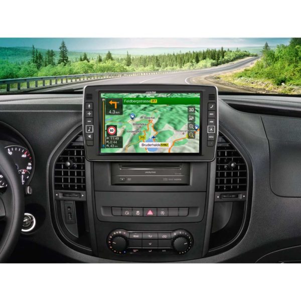 Alpine X903D-V447 | Multimediasoitin navigaattorilla MB Vito W447