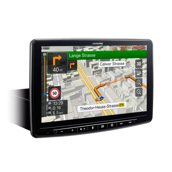 Alpine INE-F904D | Multimediasoitin navigaattorilla