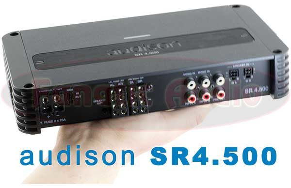 audison SR vahvistimet ovat pieniä