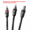 DD-Audio Z-Wire liittimet asennettuina