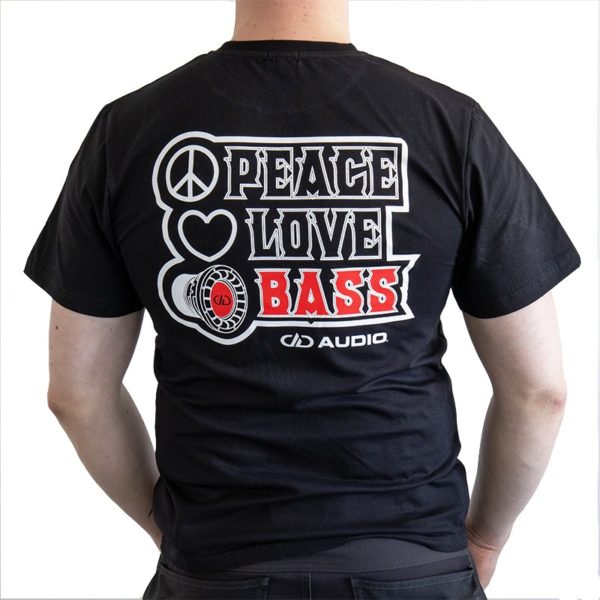 Peace&Love&Bass t-paita DD