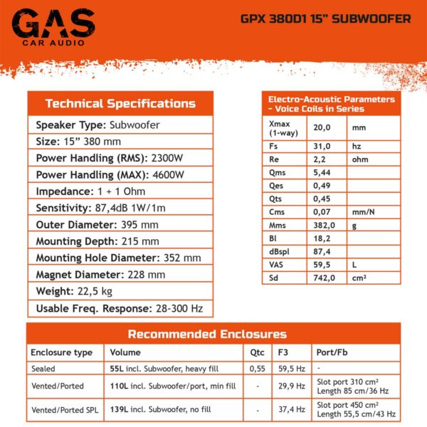 gas gpx 380d1 speksit