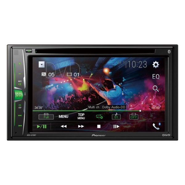 Pioneer DVD-soitin autoon