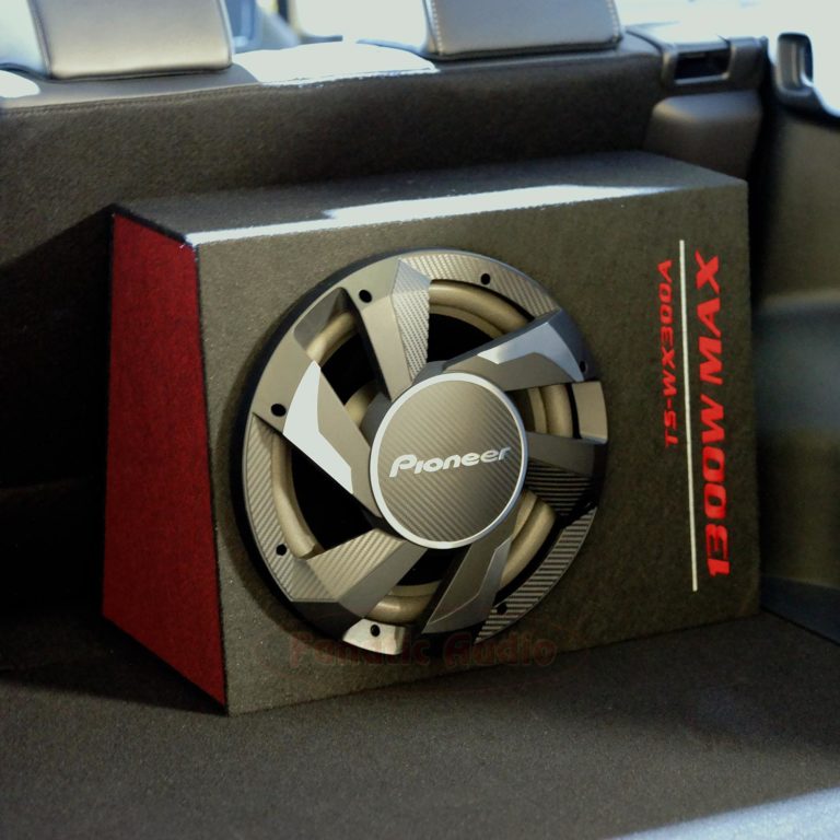 Pioneer TSWX300A 12" aktiivisubwoofer tyylikäs ja tehokas Fanatic Audio