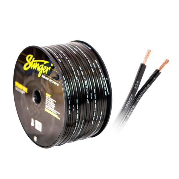 Stinger SPW514BK | Pro-sarjan OFC kaiutinkaapeli 2.1mm²