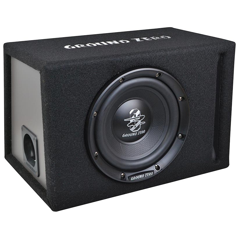 Ground Zero GZIB 20BR 8 Subwoofer Refleksikotelossa Ground Zero GZIB 20BR 8 Subwoofer Refleksikotelossa