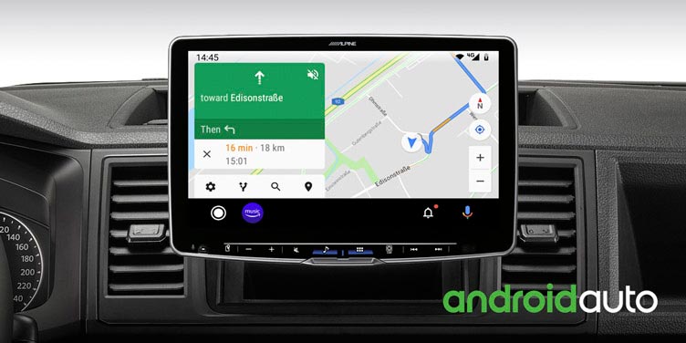 alpine android auto