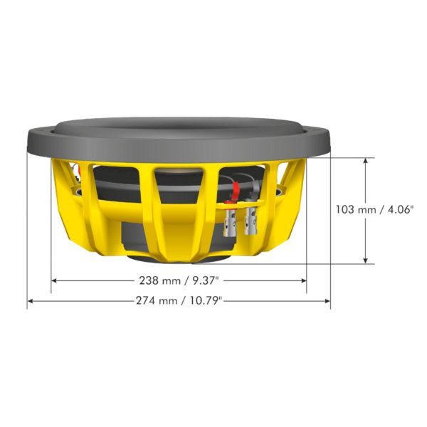 Ground Zero GZHW 10SPL-D2 FLAT | 10" subwoofer - Image 4