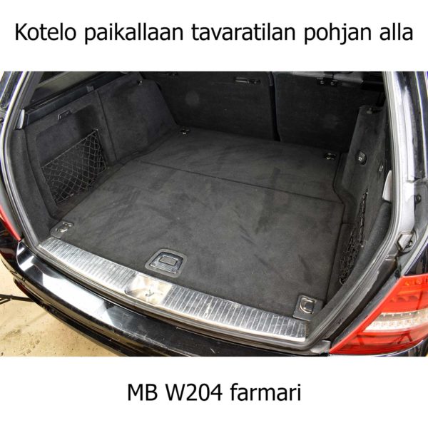 mb w204 bassokotelo kontissa