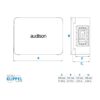 audison apbx 10as2 mittakuva