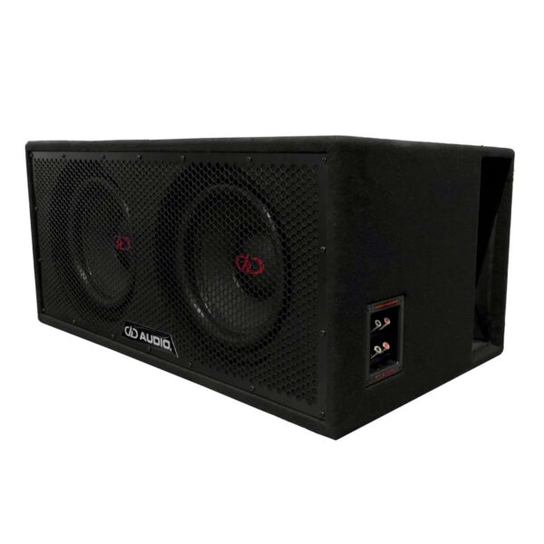 DD Audio LE-512.2 | 2 kpl 12" subwooferia refleksikotelossa