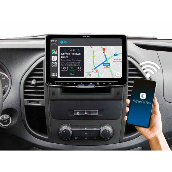 Alpine iLX-F115D-W447 | Multimediasoitin MB Vito W447 - Image 2