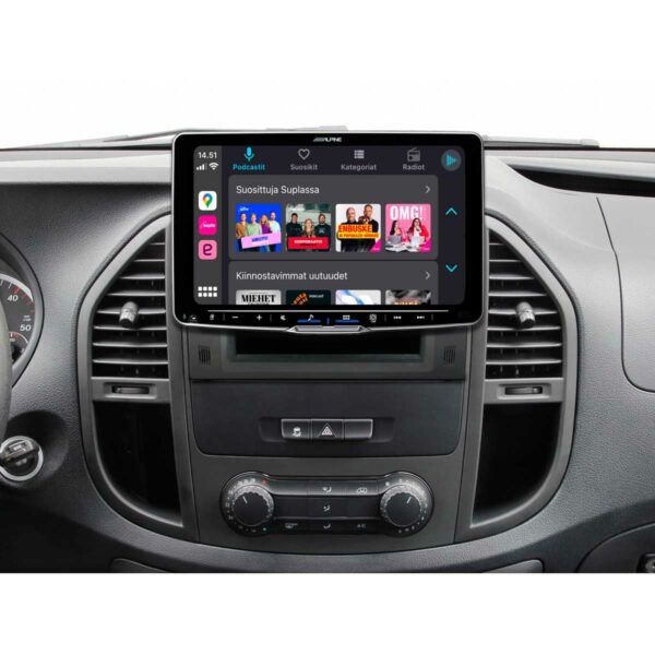 Alpine iLX-F115D-W447 | Multimediasoitin MB Vito W447 - Image 4