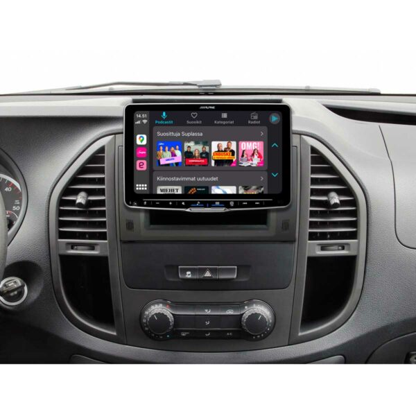 Alpine iLX-F905D-W447 | Multimediasoitin MB Vito W447 - Image 4