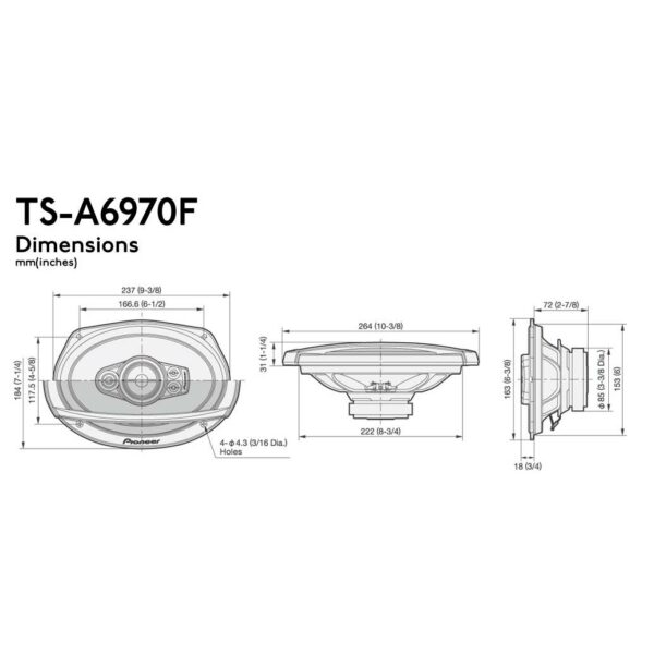 ts-a6970f mittakuva