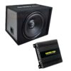Ground Zero 285 BassoPaketti | 12" subwoofer refleksikotelossa ja vahvistin