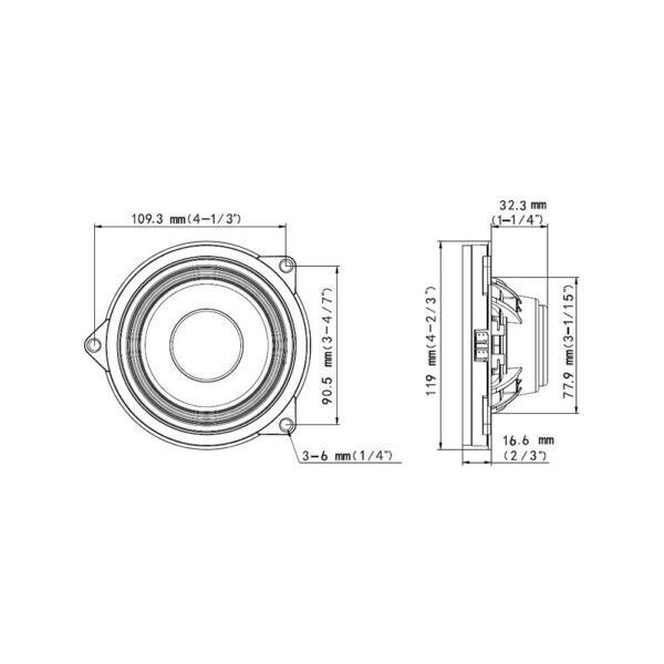 Alpine DP2-45-B | BMW Plug & Play ovikaiuttimet - Image 3