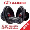 DD Audio Tupla 12/3kW paketti