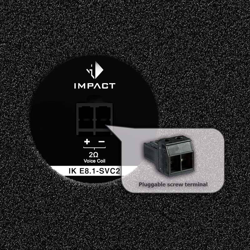 Helix IK E8.1-SVC2 | 8" subwoofer refleksikotelossa - Image 4