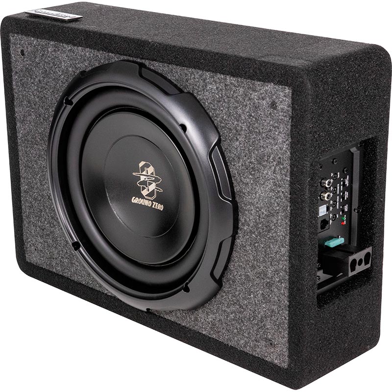 Ground Zero GZCS 25SUB ACT | 10" aktiivisubwoofer