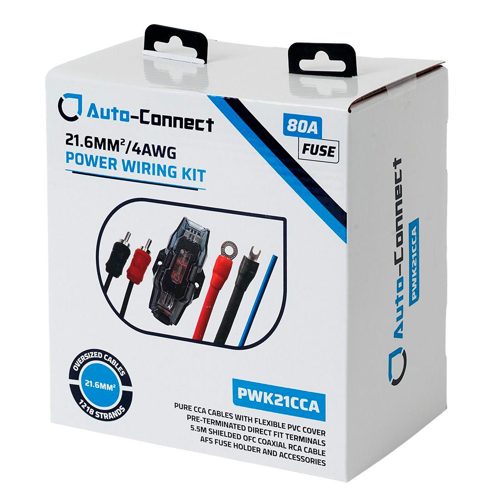 Auto-Connect PWK21CCA | Vahvistimen CCA asennussarja 21.6 mm²
