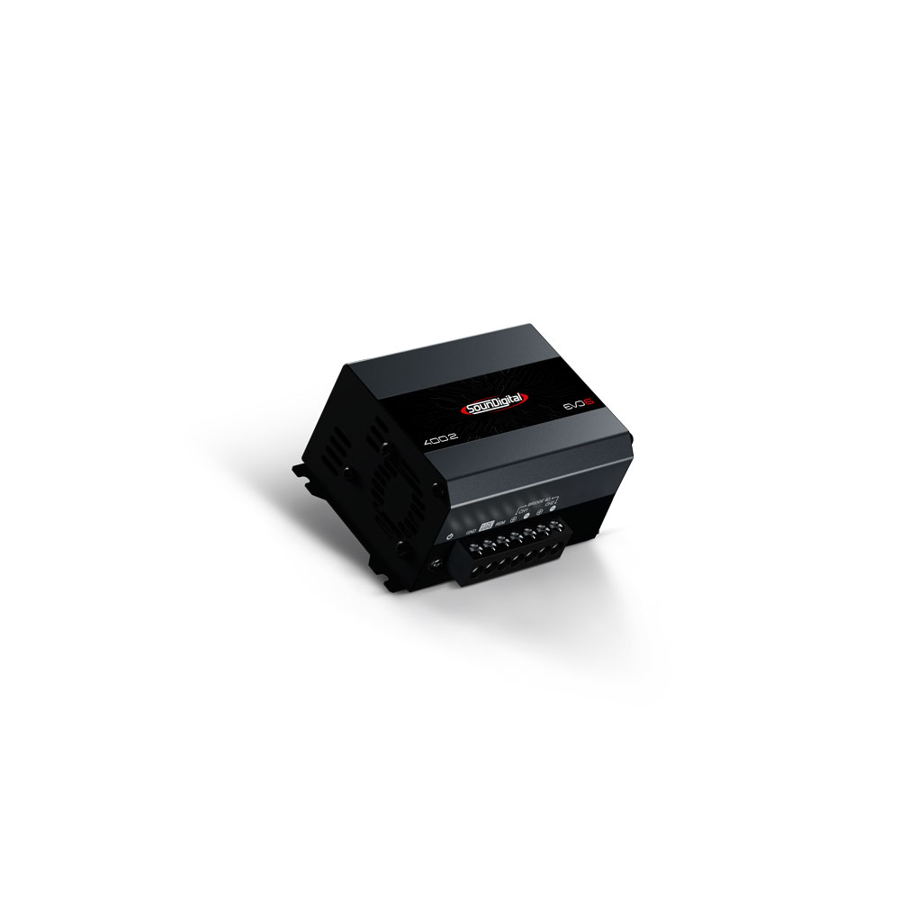 SounDigital 400.2 EVO6 4ohm | 2-kanavainen vahvistin - Image 2