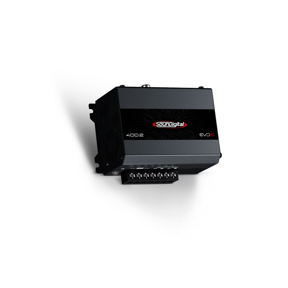 SounDigital 400.2 EVO6 4ohm | 2-kanavainen vahvistin