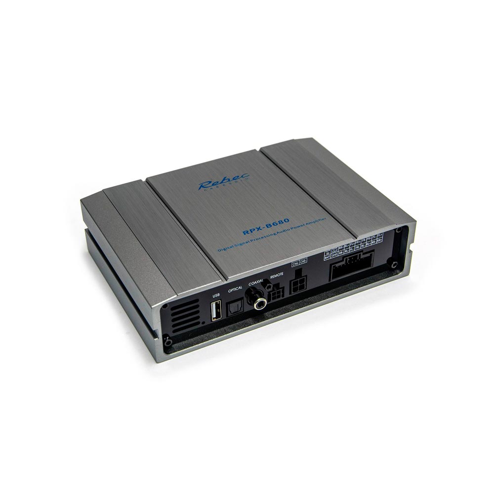Rebec RPX-B680 | 6-kanavainen DSP vahvistin