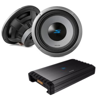 Alpine Tupla 12 paketti 1 | 2x 12" subwoofer ja monovahvistin