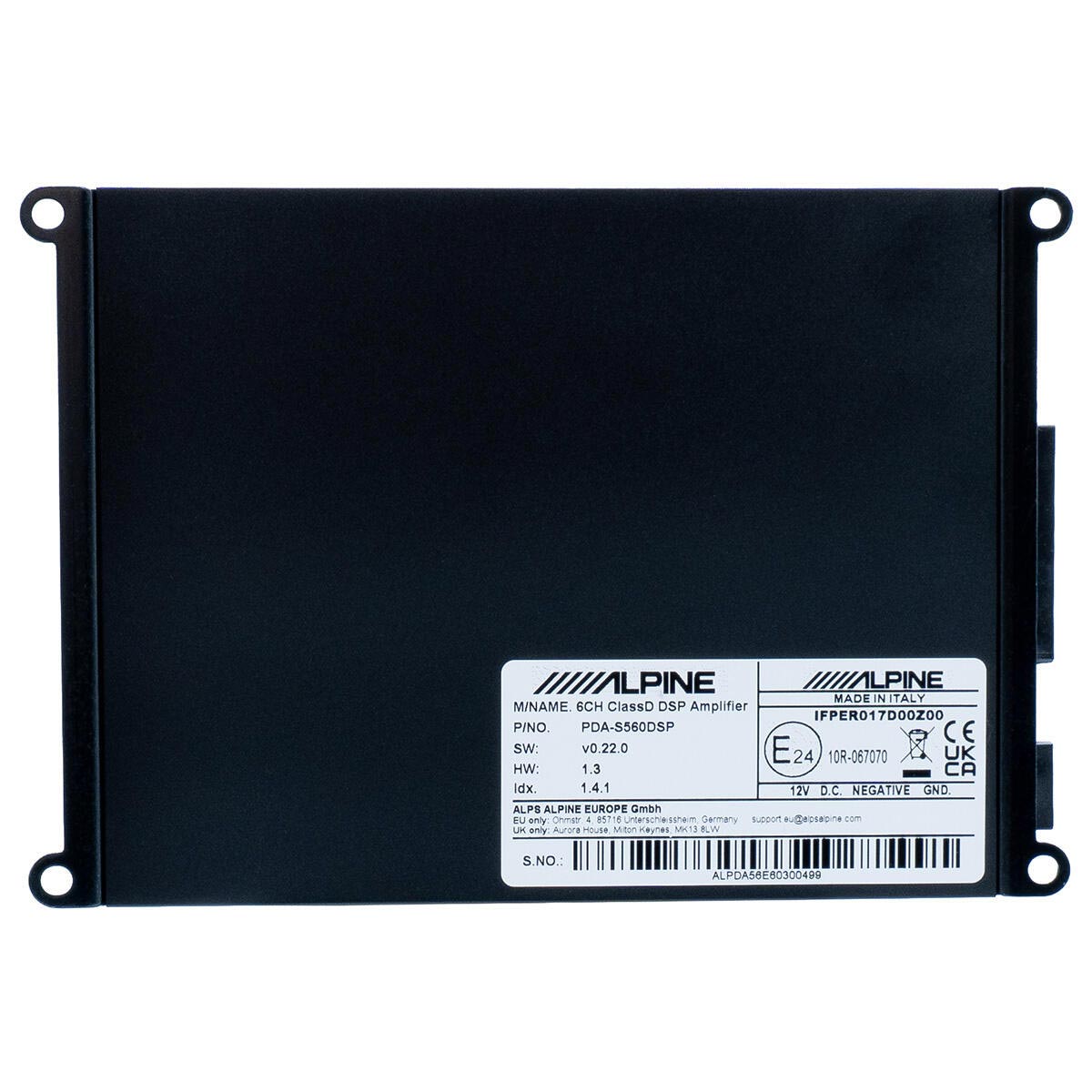 Alpine PDA-S560DSP | 6-kanavainen DSP-vahvistin - Image 3