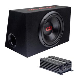 DD Audio 299 BassoPaketti | 12" subwoofer refleksikotelossa ja monovahvistin